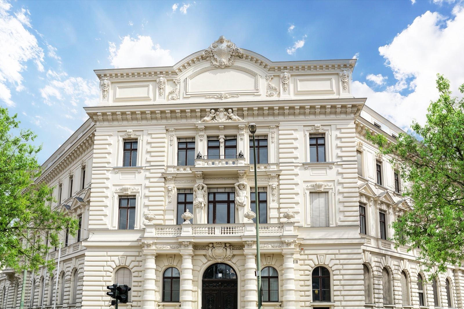Historische Altbau-Fassade in Berlin